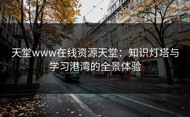 天堂www在线资源天堂：知识灯塔与学习港湾的全景体验